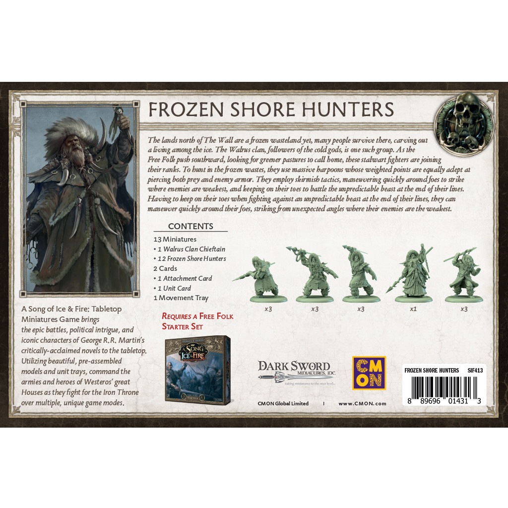 A Song of Ice and Fire : Tabletop Miniatures Game - Frozen Shore Hunters